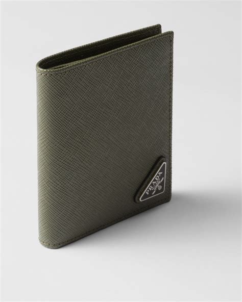 Loden Green Saffiano Leather Wallet 